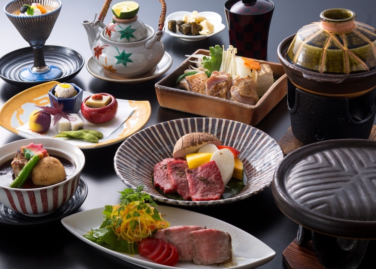 香川の美食ブランド【讃岐三畜を散りばめた会席(イメージ)】