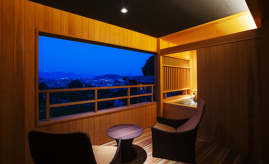 専有露天風呂付和洋室C